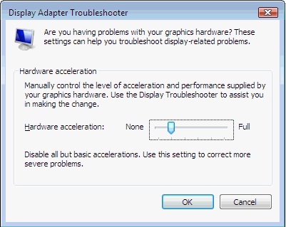 Change Hardware Acceleration Setting