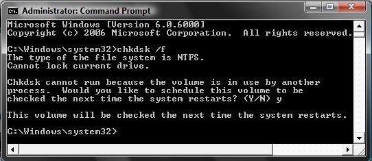 System File Checker Command